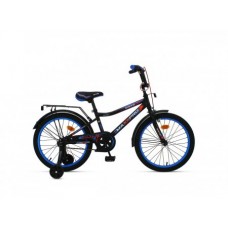18" Велосипед ONIX-N18-2 (черно-синий)